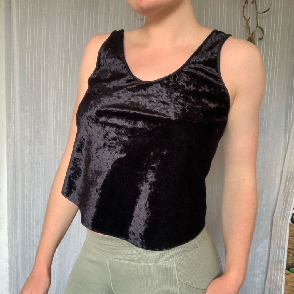 Vintage Velvet Womens Tank Top